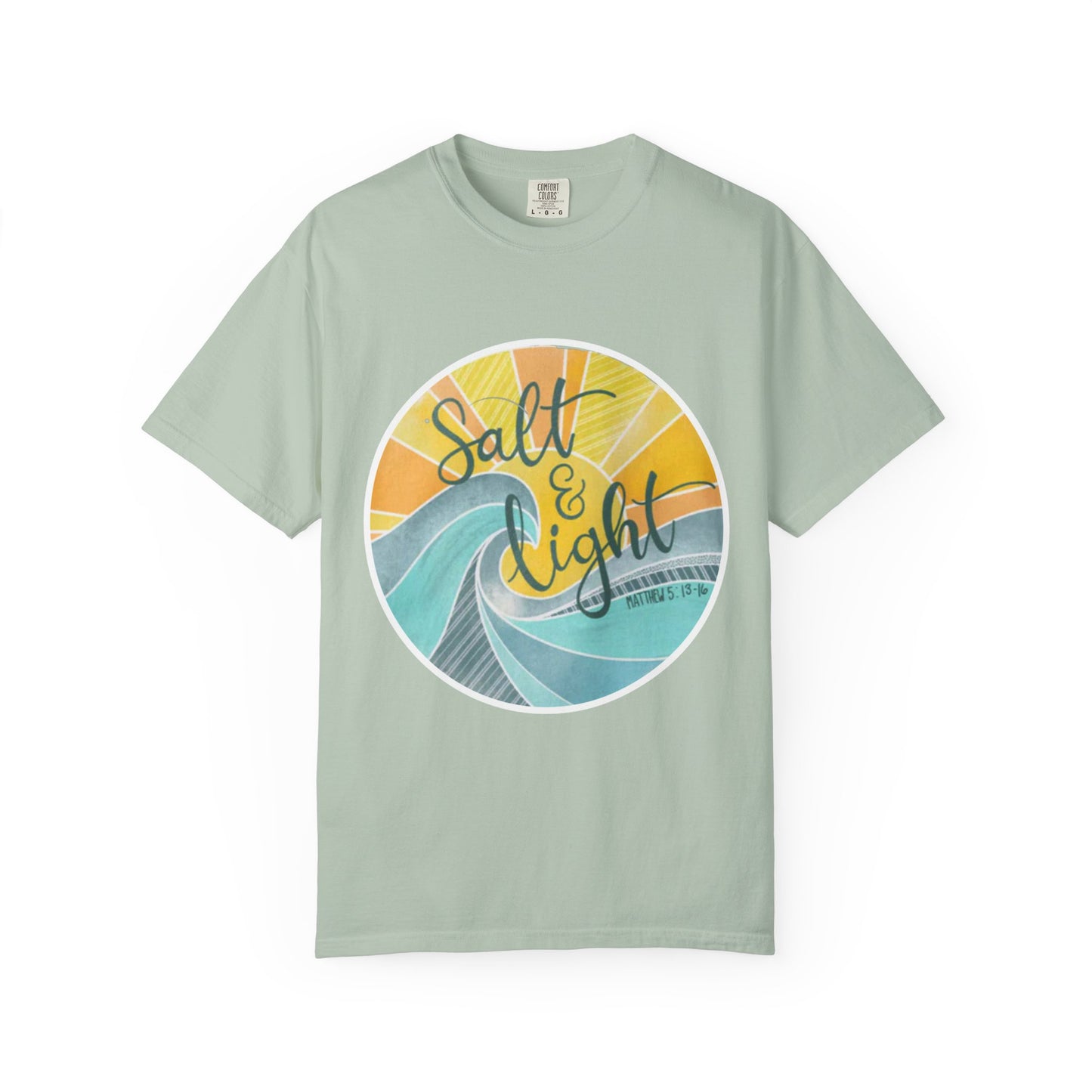 Christian TShirt; Salt and Life; Bible Verse Tee; Women's Faith; Christ like apparel; Hope; Love; Spiritual shirt; Let your light shine