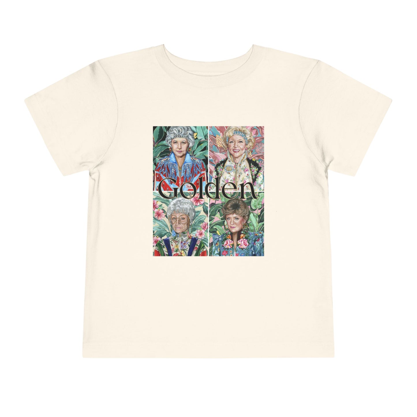 Glamorous Golden Girls Toddler Short Sleeve Tee