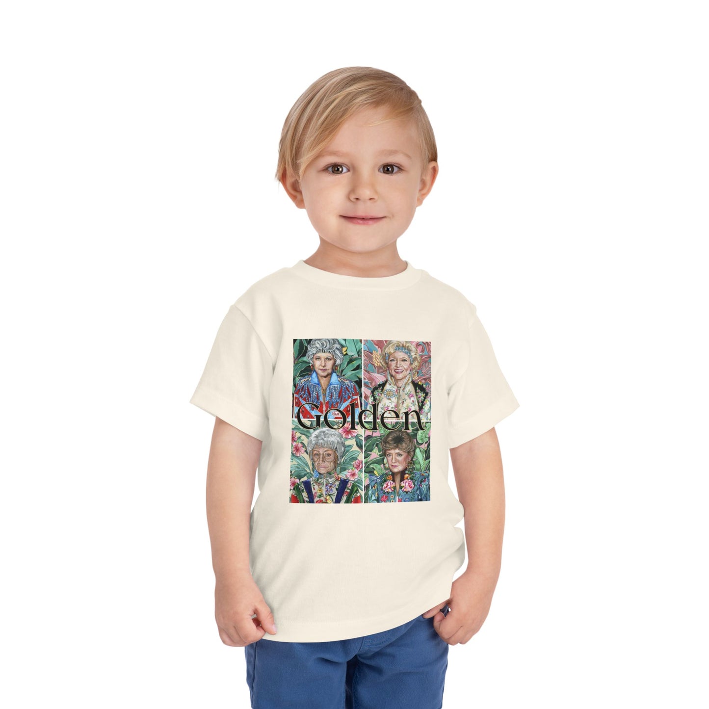 Glamorous Golden Girls Toddler Short Sleeve Tee