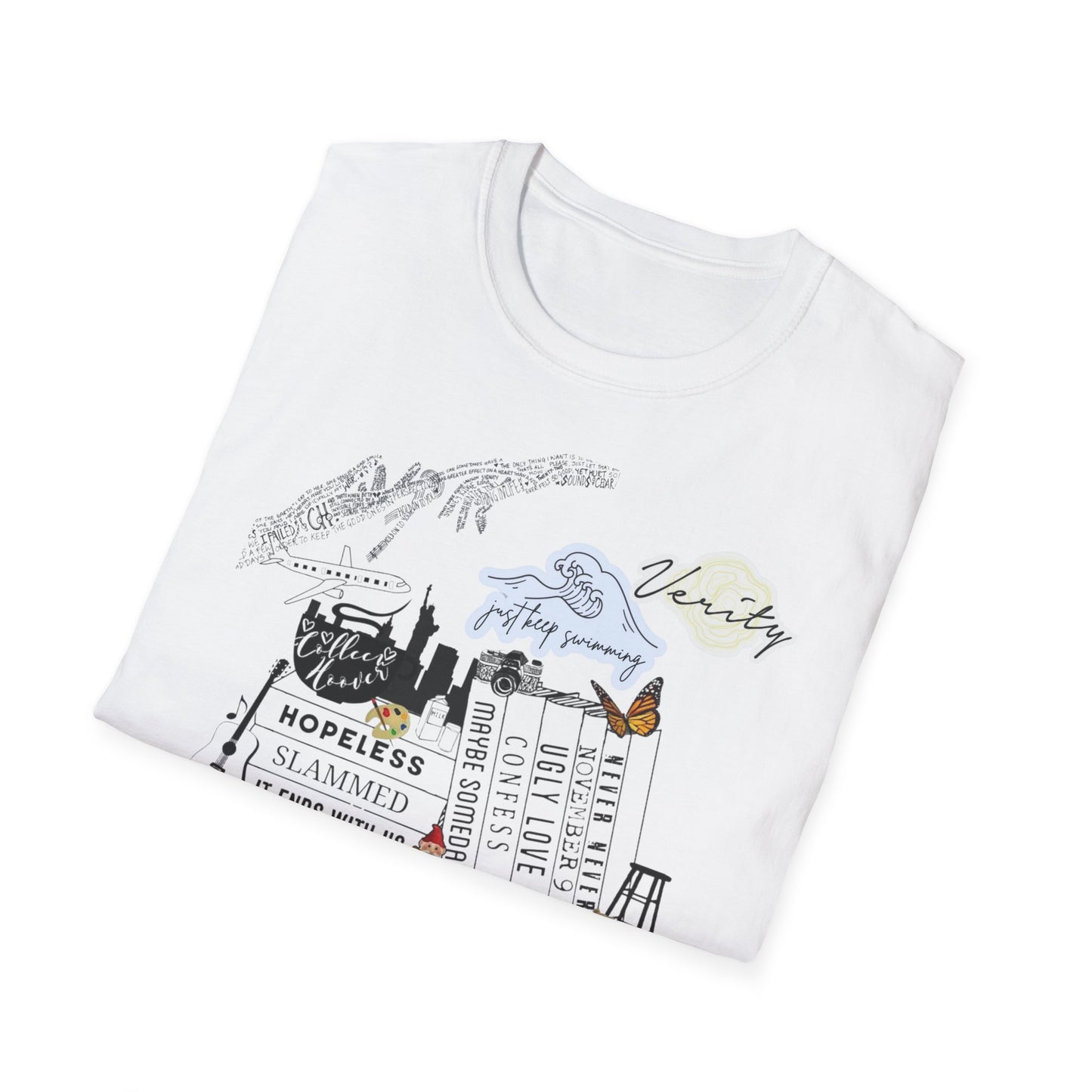Colleen Hoover Theme Tshirt; Womens bookworm shirt; It Ends with Us; Maybe Someday; Ugly Love; Verity; Slammed; Booktok;