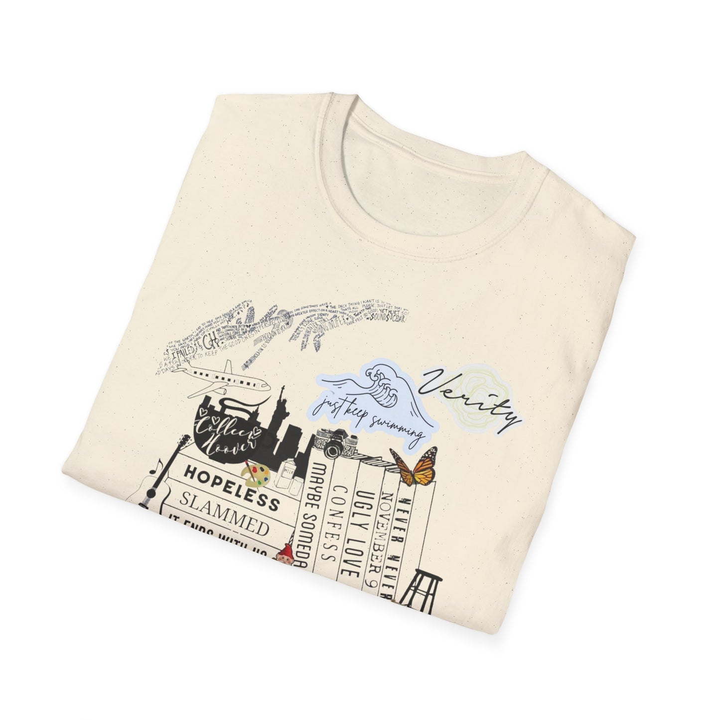 Colleen Hoover Theme Tshirt; Womens bookworm shirt; It Ends with Us; Maybe Someday; Ugly Love; Verity; Slammed; Booktok;