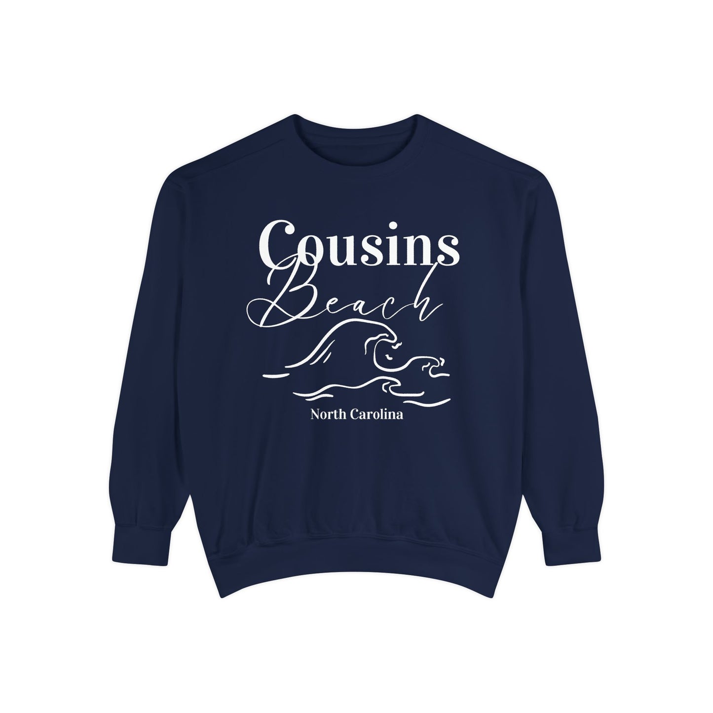 The Summer I Turned Pretty - Cousins Beach NC Comfort Color Sweatshirt - Coastal Charm - Book Lovers Sweatshirt - TV Theme Shirt
