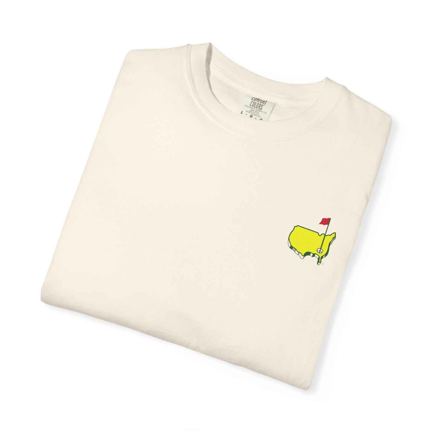 Golf T Shirt for Women and Men - Master's Golf Tournament Theme - Augusta Georgia Clubhouse Shirt- Front and Back T Shirt - Comfort Colors