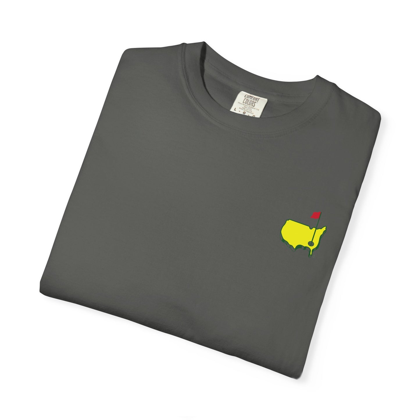Golf T Shirt for Women and Men - Master's Golf Tournament Theme - Augusta Georgia Clubhouse Shirt- Front and Back T Shirt - Comfort Colors