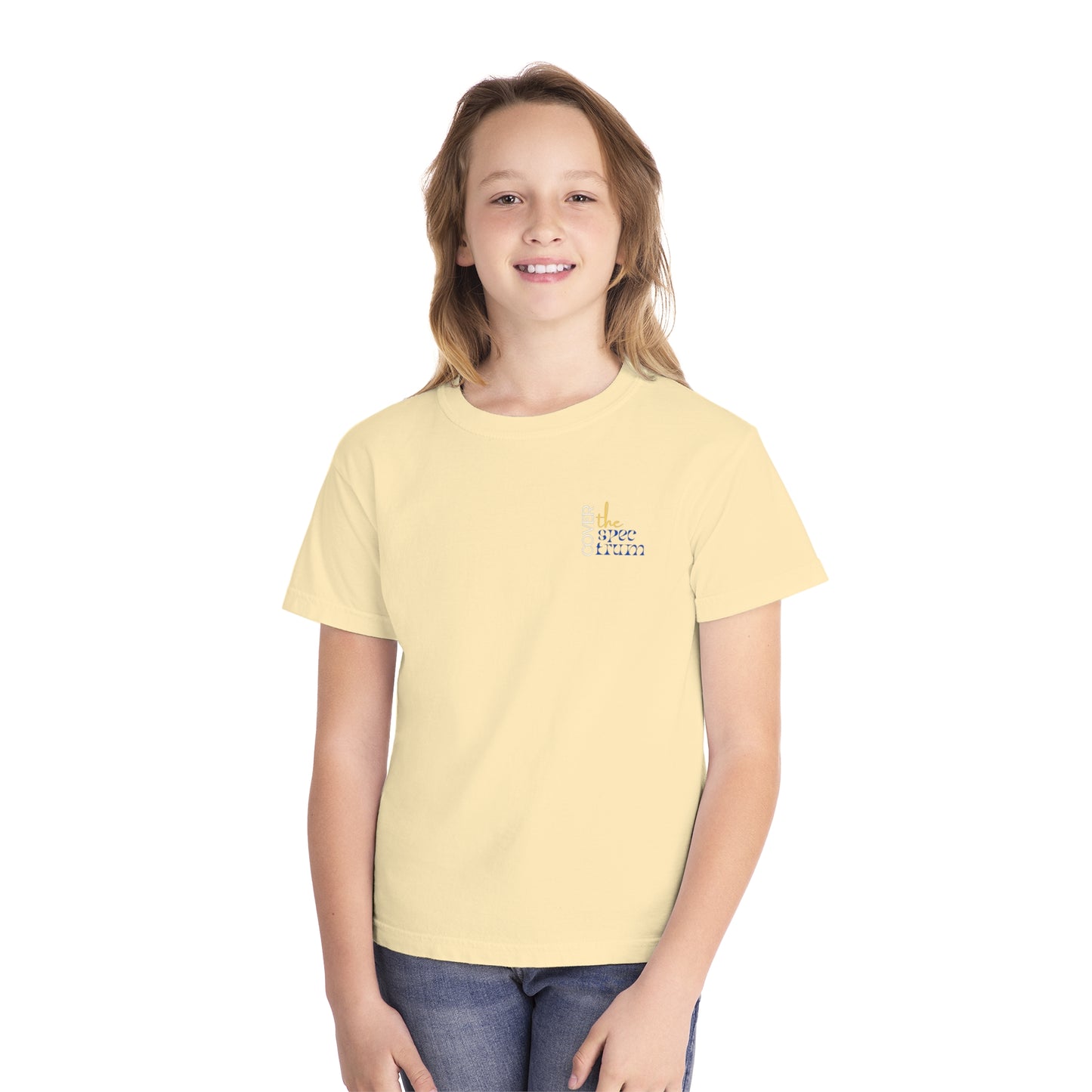 Adventure Awaits - Sensory Seeking Kids T-shirt - Comfort Colors - Autism Acceptance - Front AND back Design