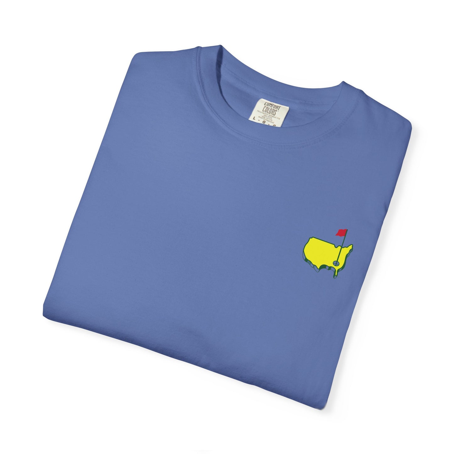 Golf T Shirt for Women and Men - Master's Golf Tournament Theme - Augusta Georgia Clubhouse Shirt- Front and Back T Shirt - Comfort Colors