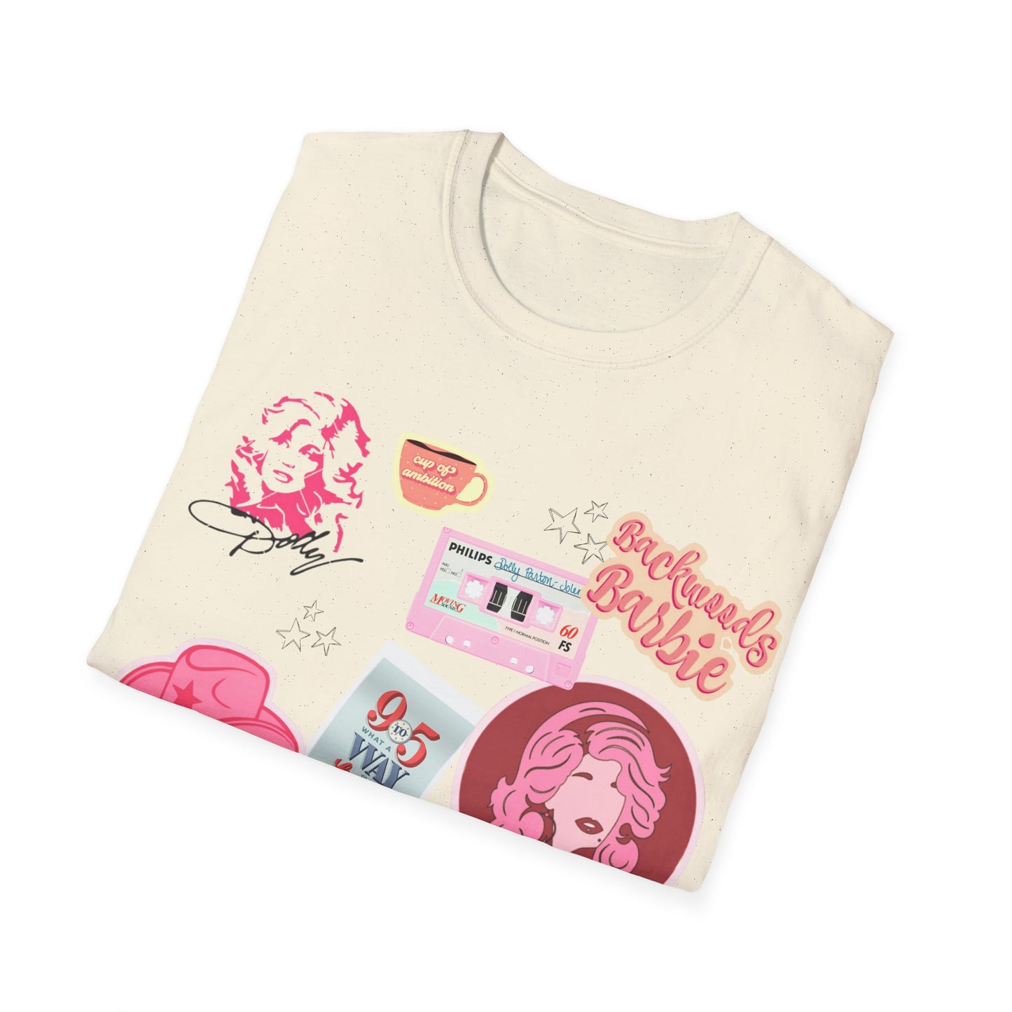 Dolly Parton Inspired tshirt for women or teens; Nine to Five; Cup of Ambition; In Dolly we Trust; Backwoods Barbie; Rhinestone world