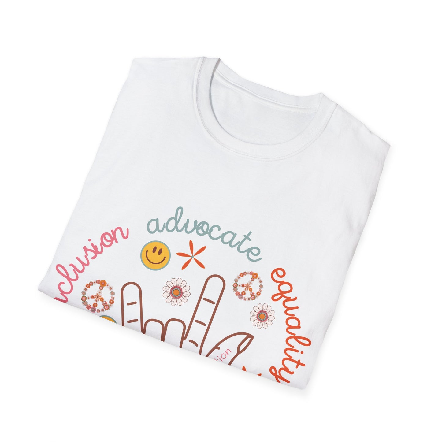 Special Education Teacher Shirt - Retro Theme Advocate Inclusion and Equality - Teacher appreciation - Teacher Tee