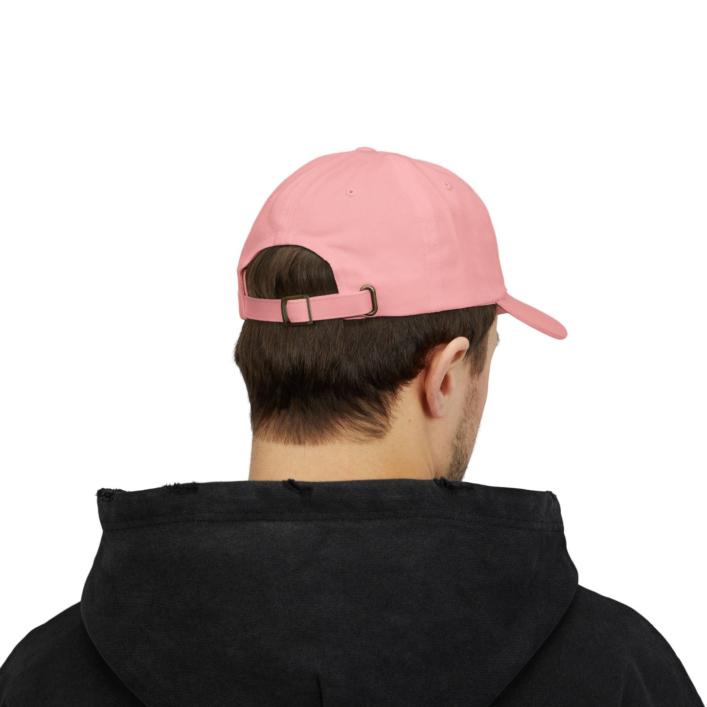 Embroidered Classic Dad Cap, Pink and Maroon Golf Cart Hat, Baseball Cap, Men Women Adjustable Cap, Golf Lover Gift, Cute Vintage Hat