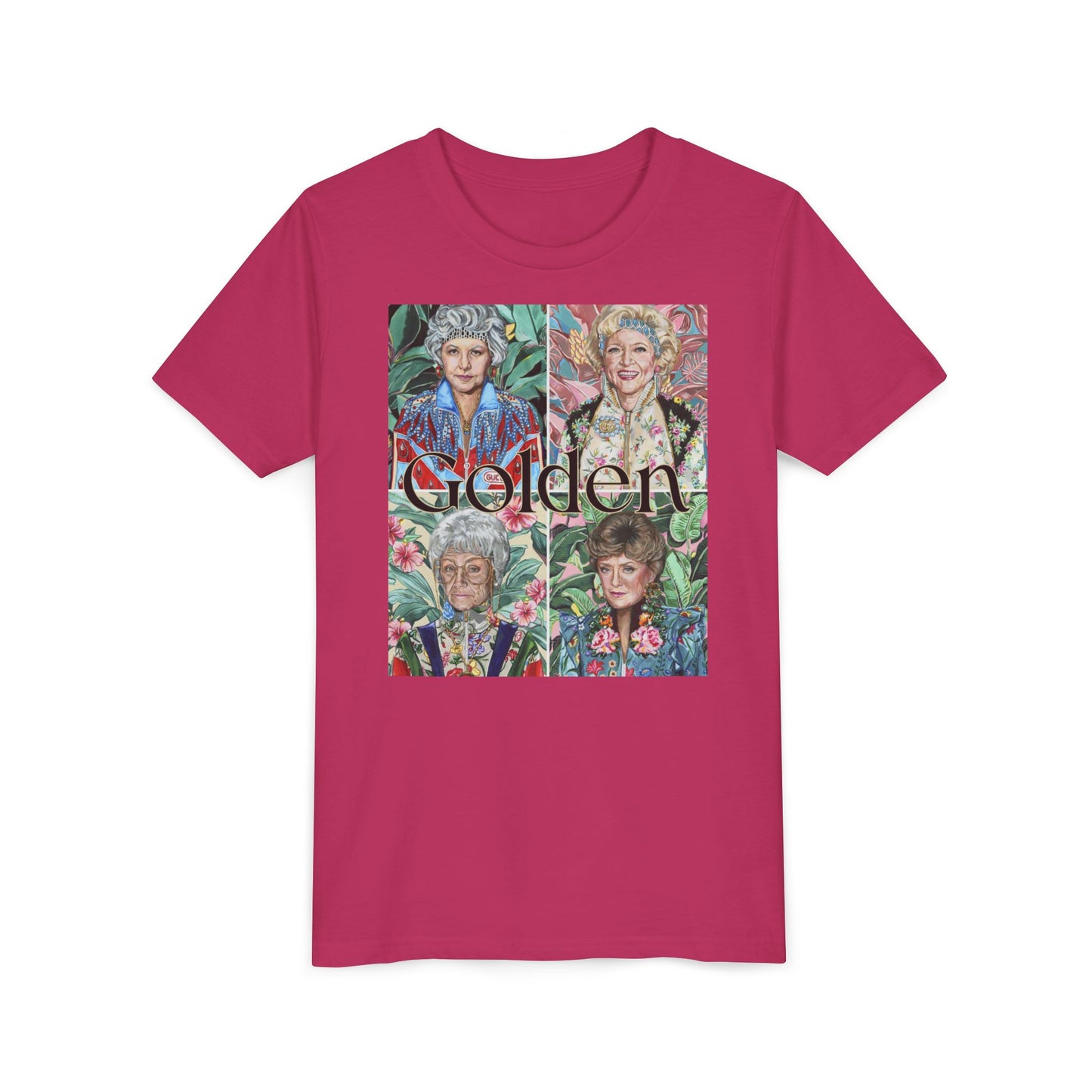 Glamorous Golden Girls Youth Short Sleeve Tee