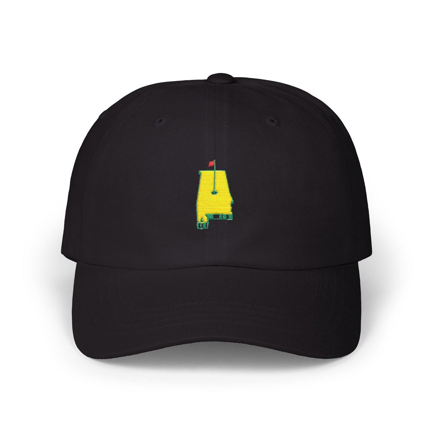 Embroidered Golf Cap, Alabama Golf Logo Hat, Masters Theme Cap, Men Women Gift, Golfing Dad Hat, Sports Fan Accessories, Golf Lover Apparel,
