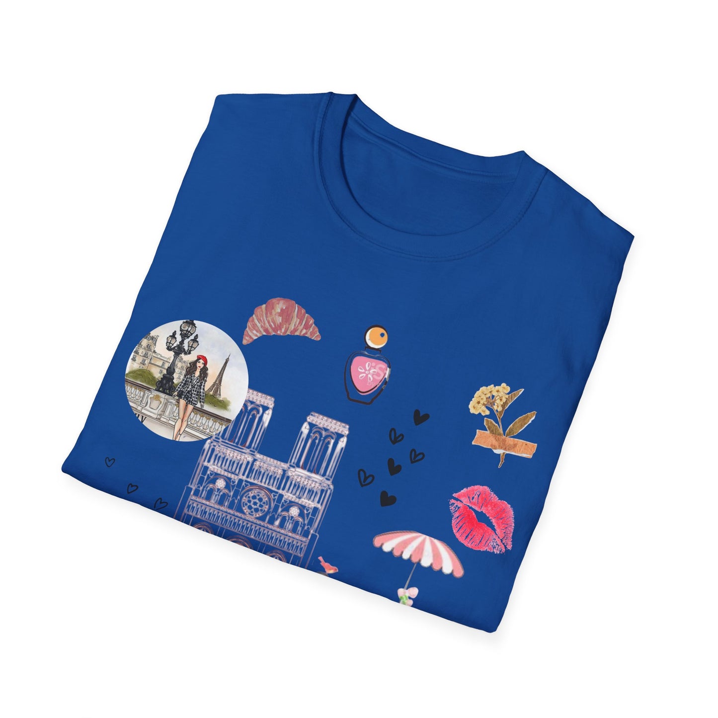 Paris Theme Women's T-Shirt - Emily in Paris Tee - Eiffel Tower Shirt - Women's Graphic Tee - Paris T Shirt - TV Show Shirts