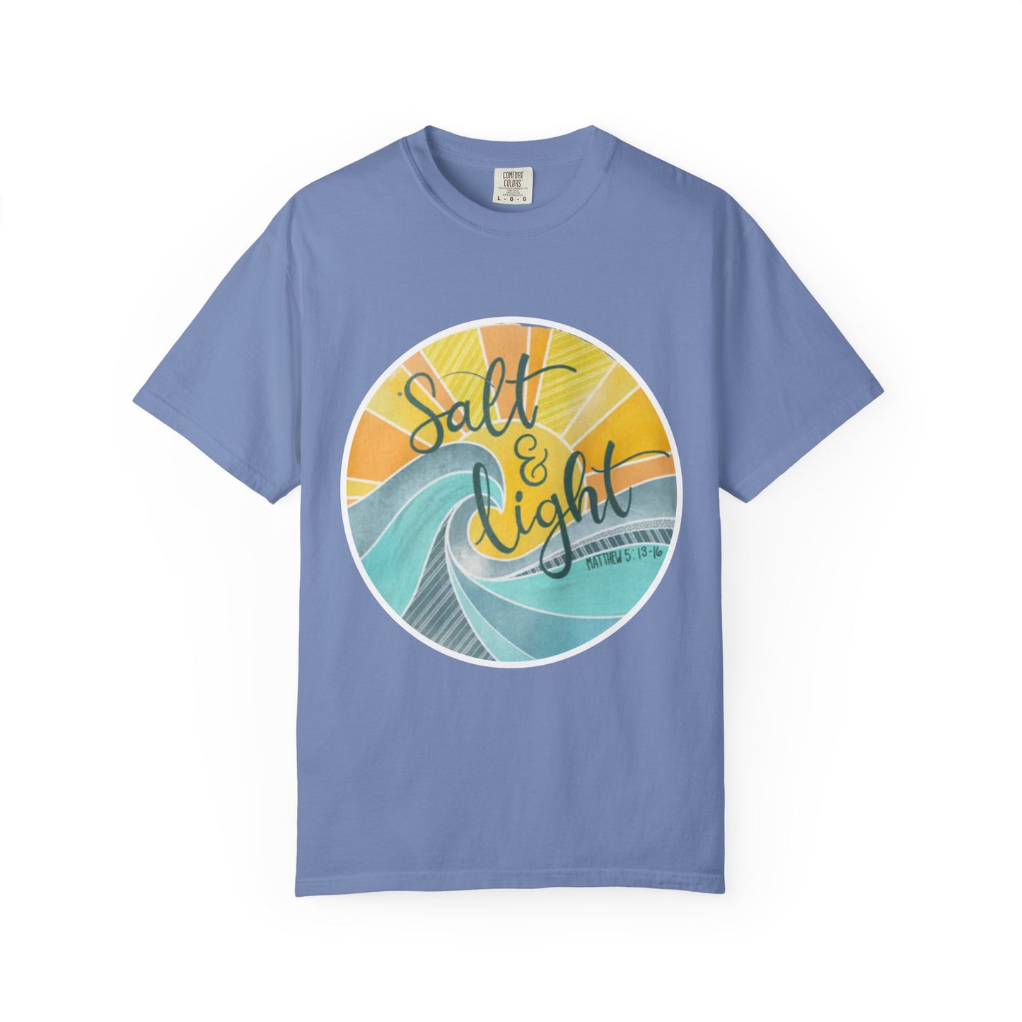Christian TShirt; Salt and Life; Bible Verse Tee; Women's Faith; Christ like apparel; Hope; Love; Spiritual shirt; Let your light shine