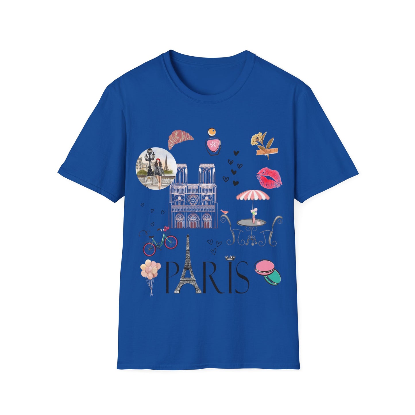 Paris Theme Women's T-Shirt - Emily in Paris Tee - Eiffel Tower Shirt - Women's Graphic Tee - Paris T Shirt - TV Show Shirts