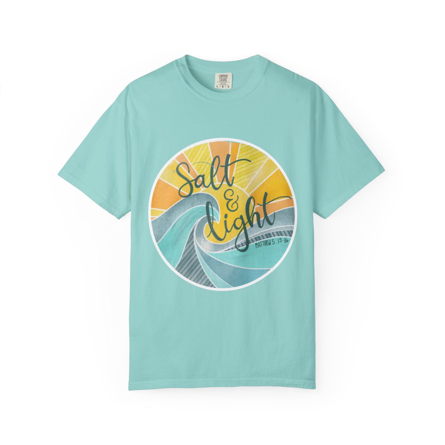 Christian TShirt; Salt and Life; Bible Verse Tee; Women's Faith; Christ like apparel; Hope; Love; Spiritual shirt; Let your light shine