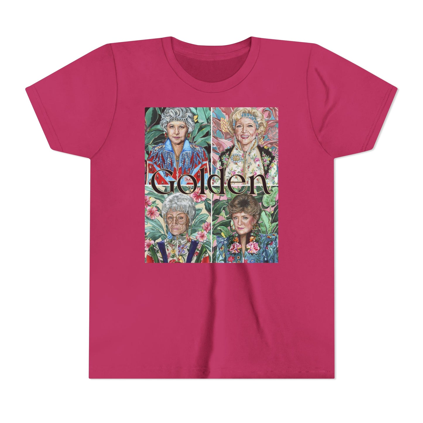 Glamorous Golden Girls Youth Short Sleeve Tee