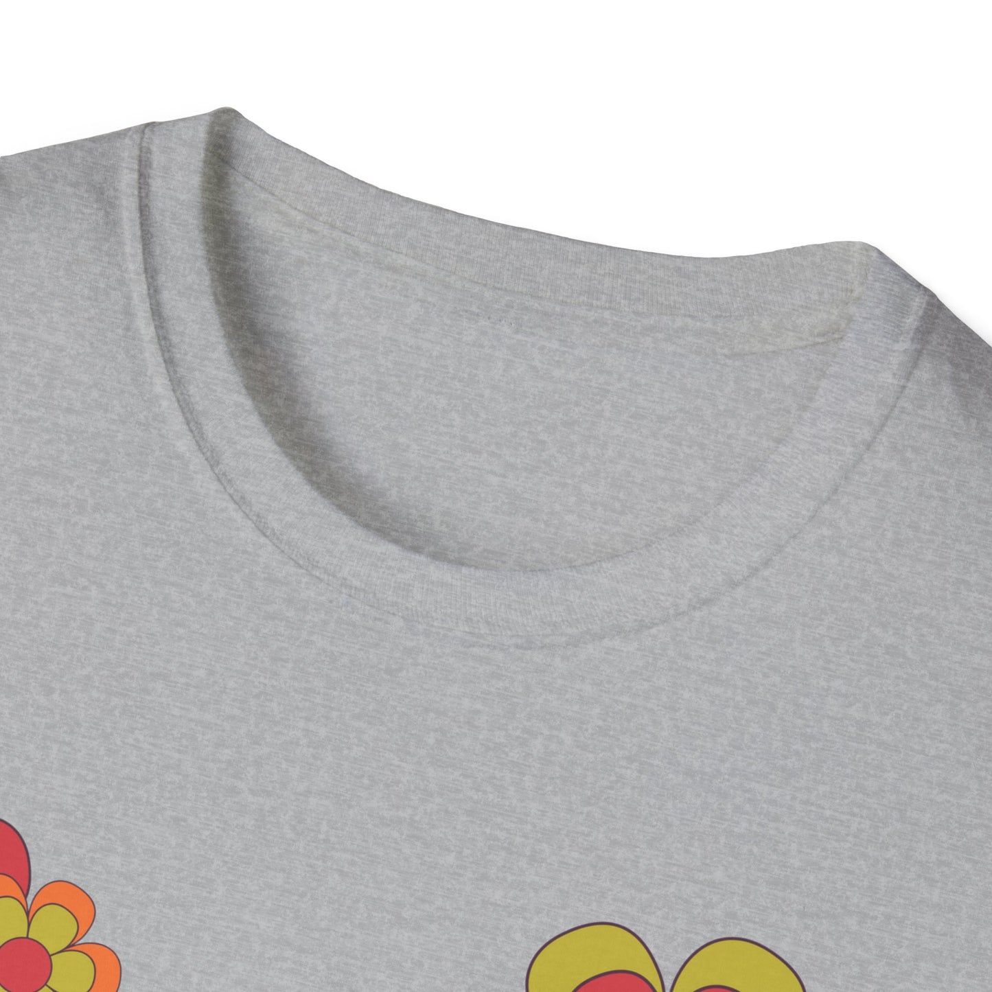 Kindergarten Teacher Tee - Colorful Retro Floral Grade Level T-Shirt - Teacher appreciation - Back to School Shirt