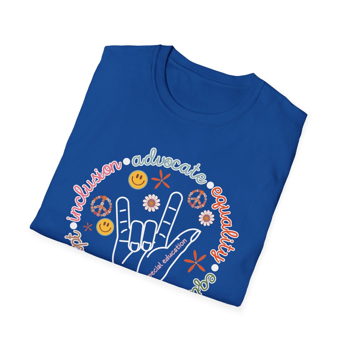 Special Education Teacher Shirt - Retro Theme Advocate Inclusion and Equality - Teacher appreciation - Teacher Tee