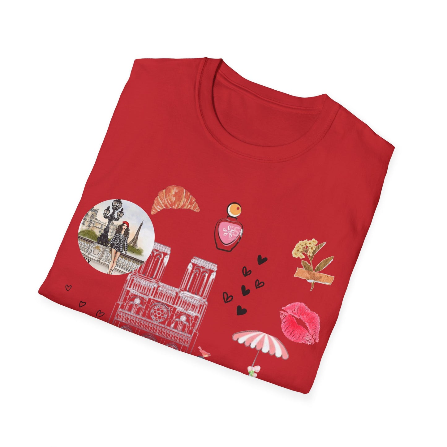 Paris Theme Women's T-Shirt - Emily in Paris Tee - Eiffel Tower Shirt - Women's Graphic Tee - Paris T Shirt - TV Show Shirts