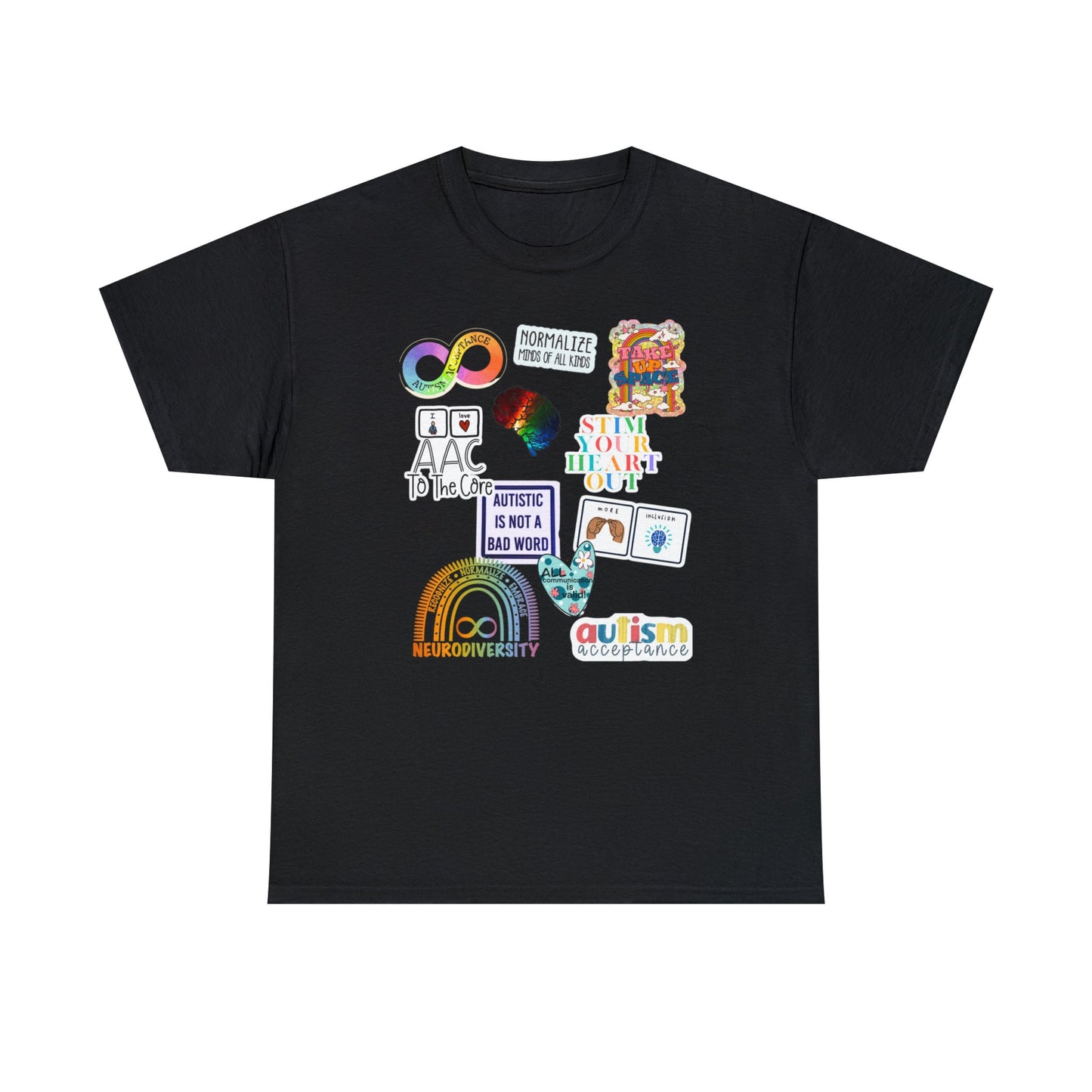 Autism Acceptance T-Shirt - Neurodiversity Advocate Tee for Women; Inclusion and Neurodiversity awareness; Teacher, mom, wife shirt