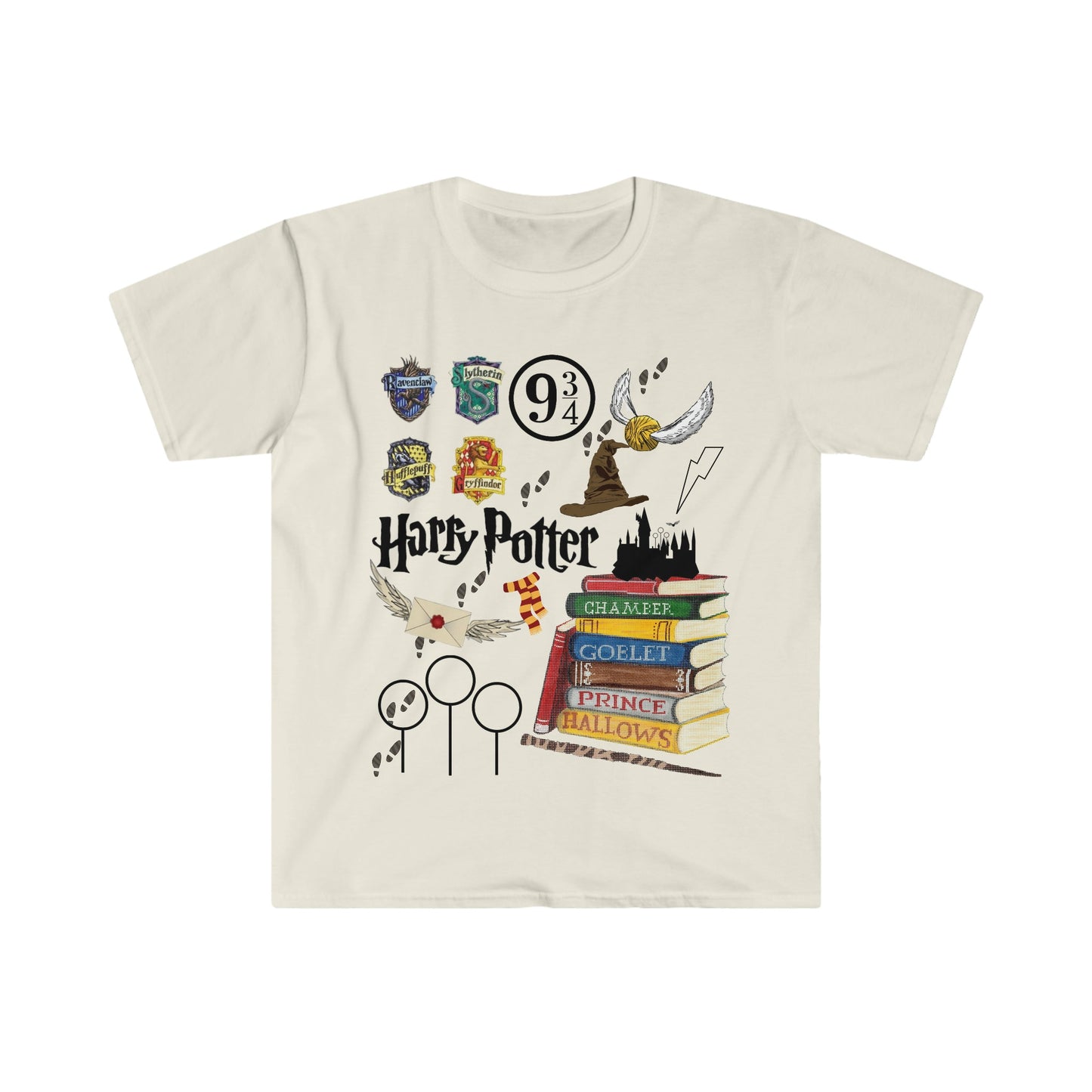 Harry Potter Mischief Managed T-Shirt - Hogwarts Wizarding World; Trendy Harry Potter Theme Inspired T-Shirt - Hogwarts Fan Apparel