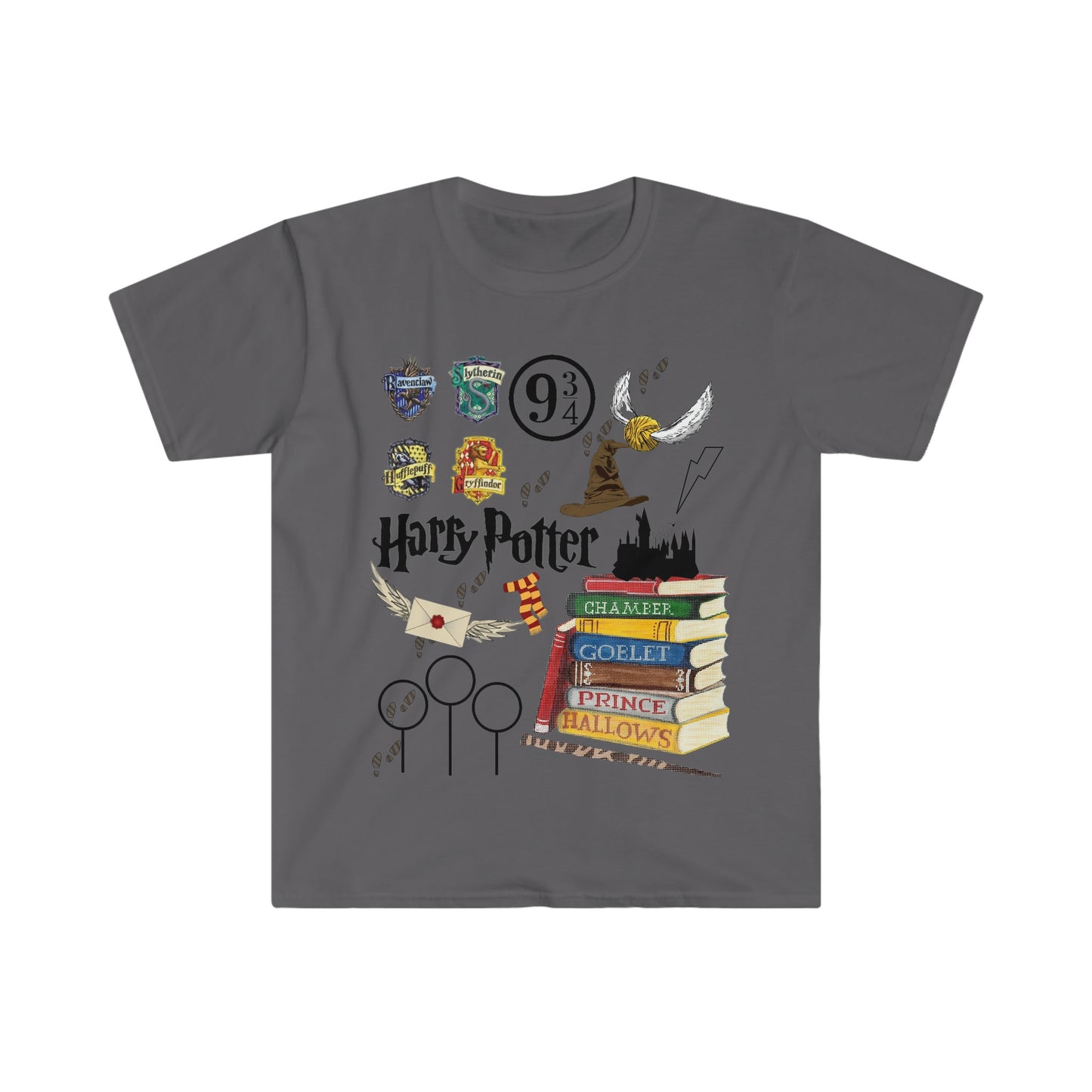Harry Potter Mischief Managed T-Shirt - Hogwarts Wizarding World; Trendy Harry Potter Theme Inspired T-Shirt - Hogwarts Fan Apparel