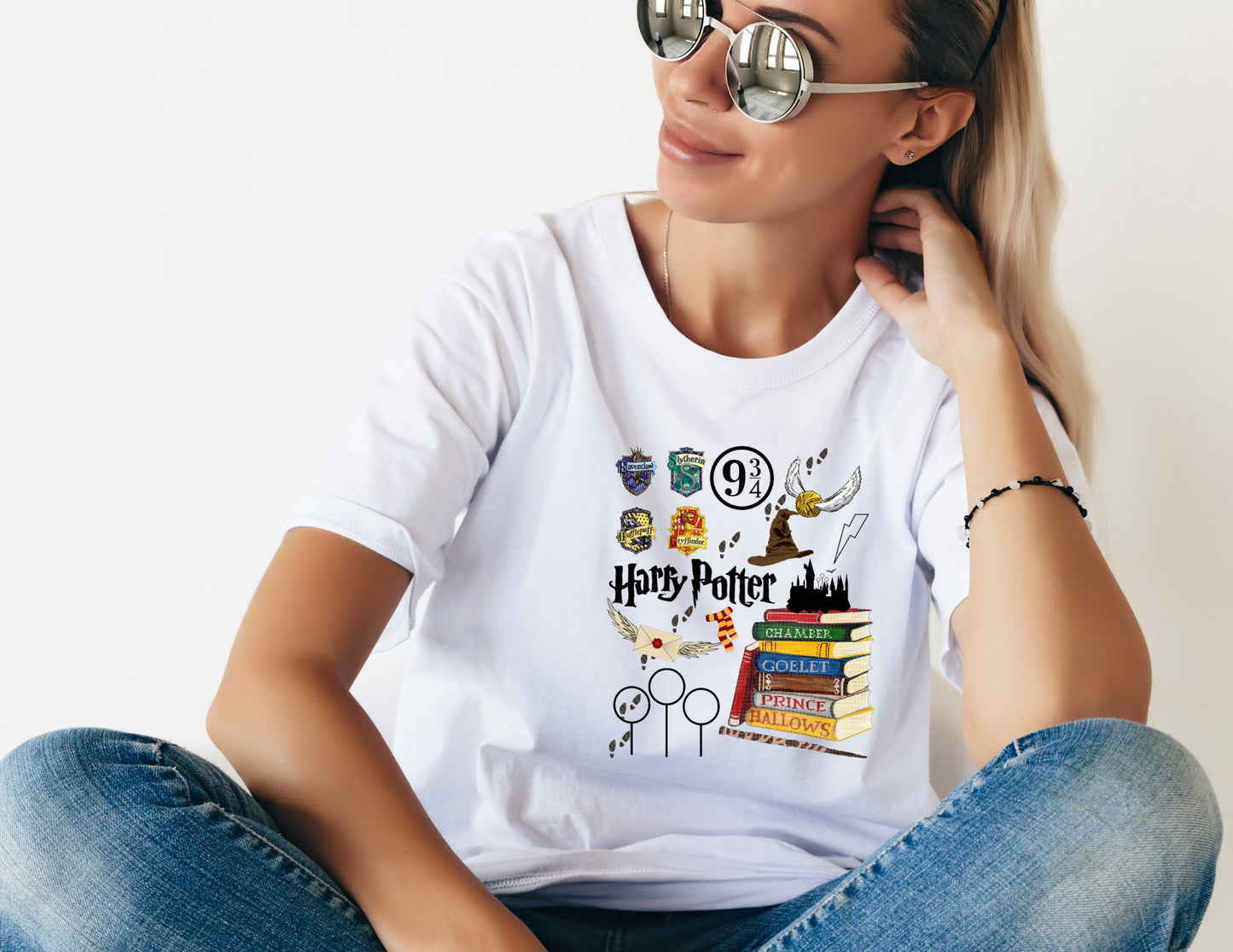 Harry Potter Mischief Managed T-Shirt - Hogwarts Wizarding World; Trendy Harry Potter Theme Inspired T-Shirt - Hogwarts Fan Apparel