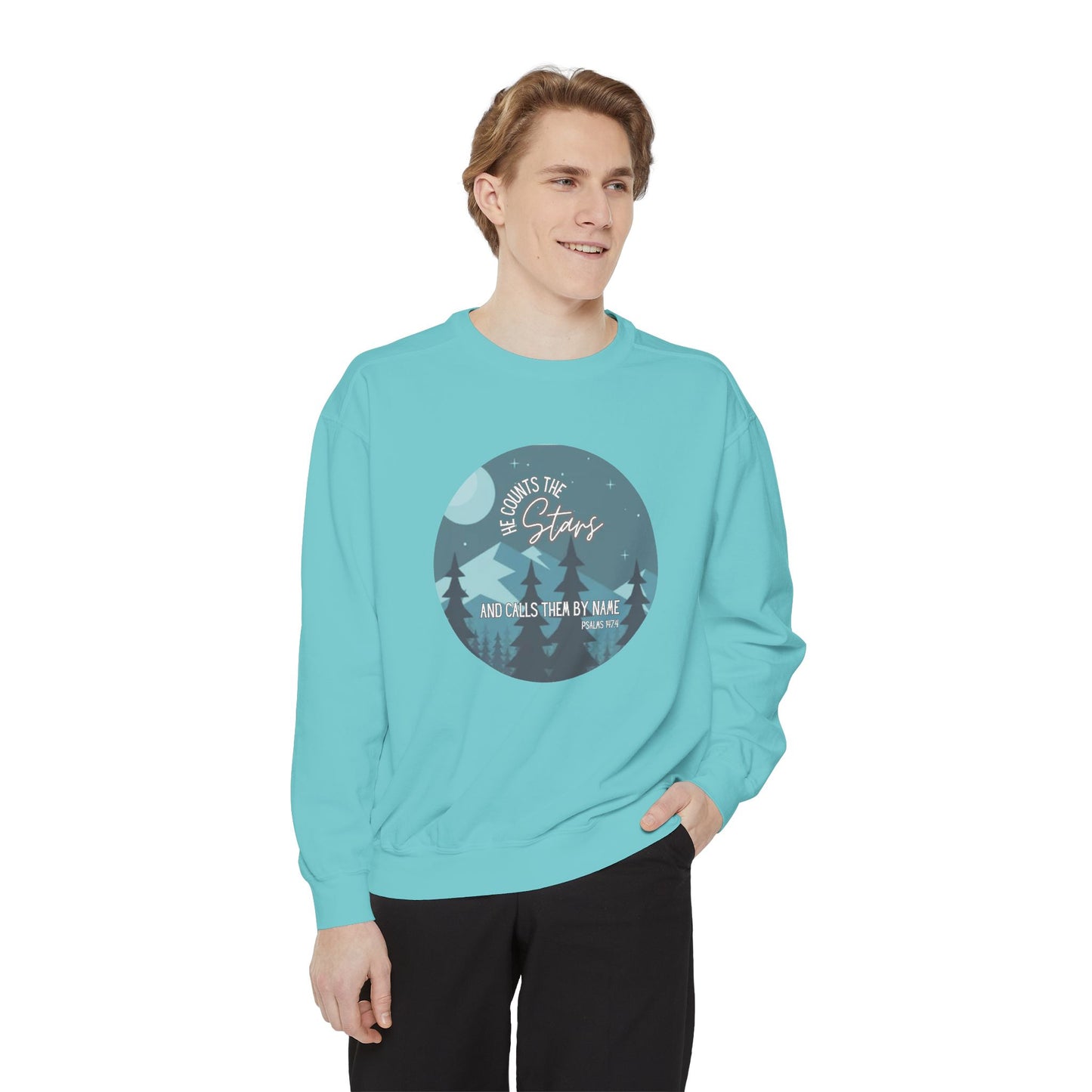 Starry Nights Sweatshirt - Scripture Shirt