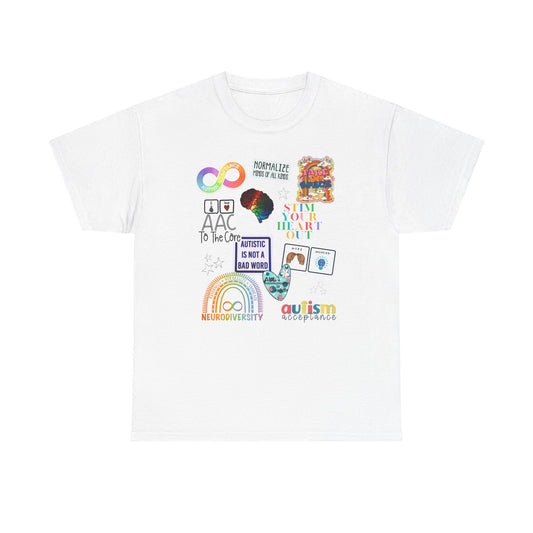 Autism Acceptance T Shirt; Neurodiversity; Teacher;Mom;Wife; Women's; Inclusion; Minds of all Kinds; Communication; Take up Space; Stimming