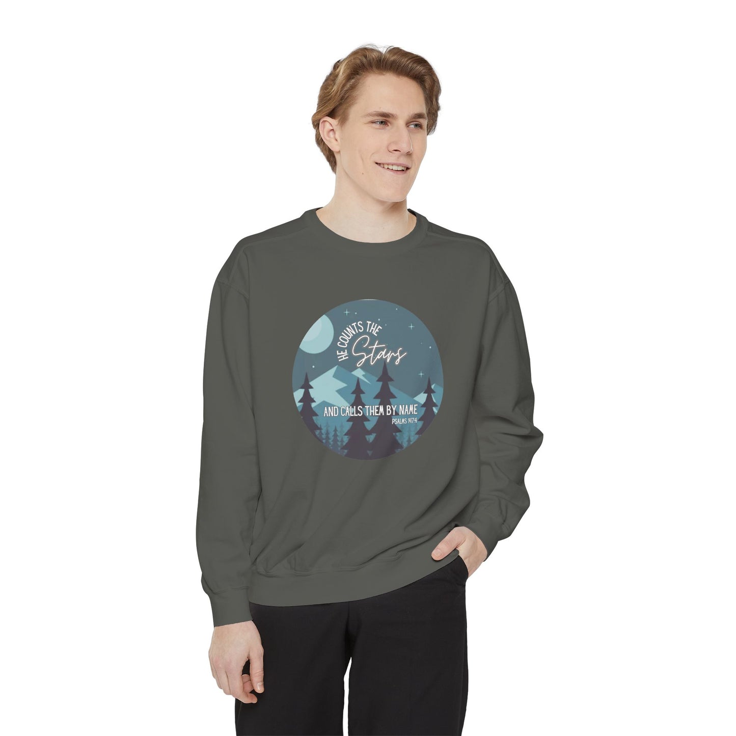 Starry Nights Sweatshirt - Scripture Shirt