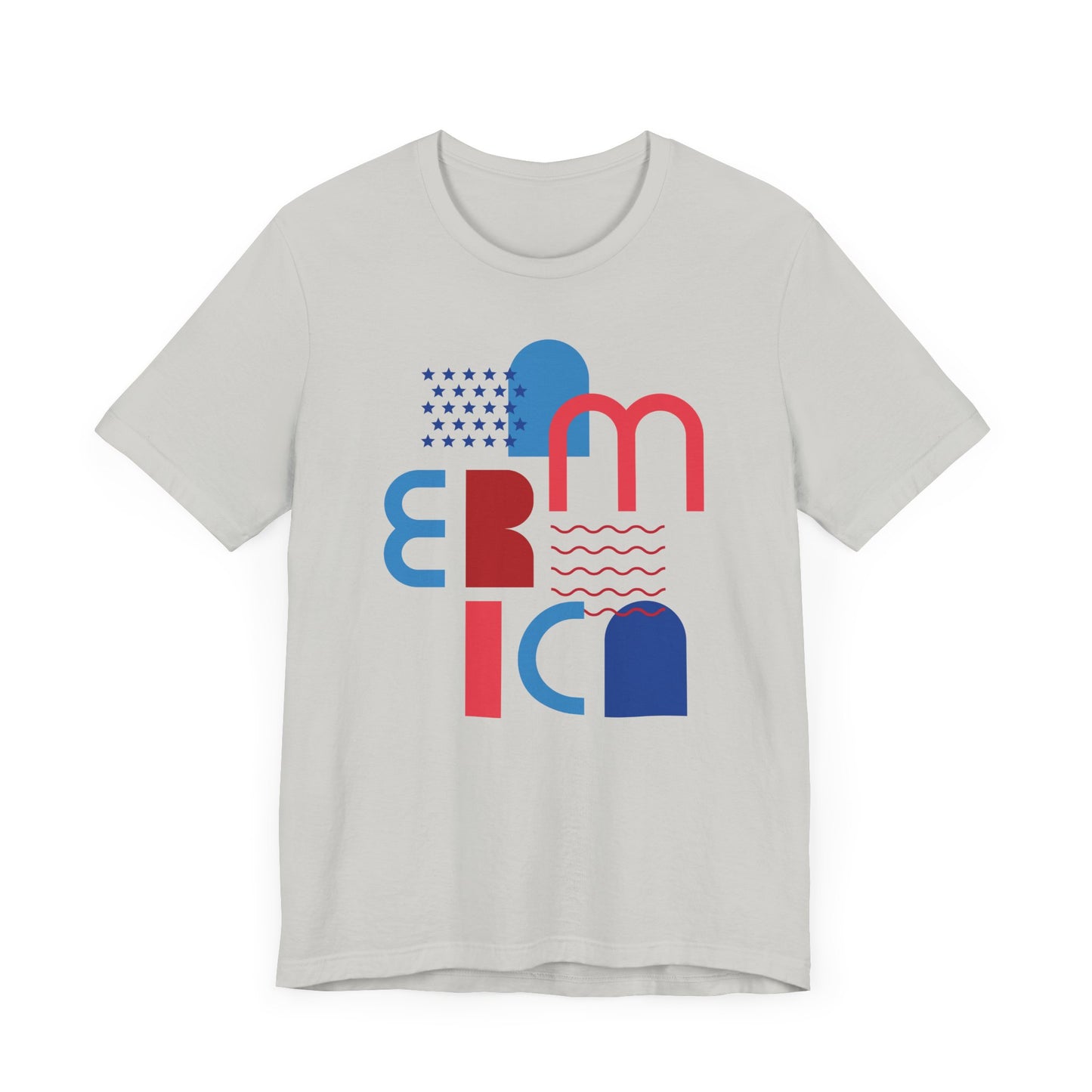 Patriotic Tee, America Shirt, Fourth of July Top, Memorial Day Apparel, Veterans Day T-Shirt, Unisex Jersey Short Sleeve Tee