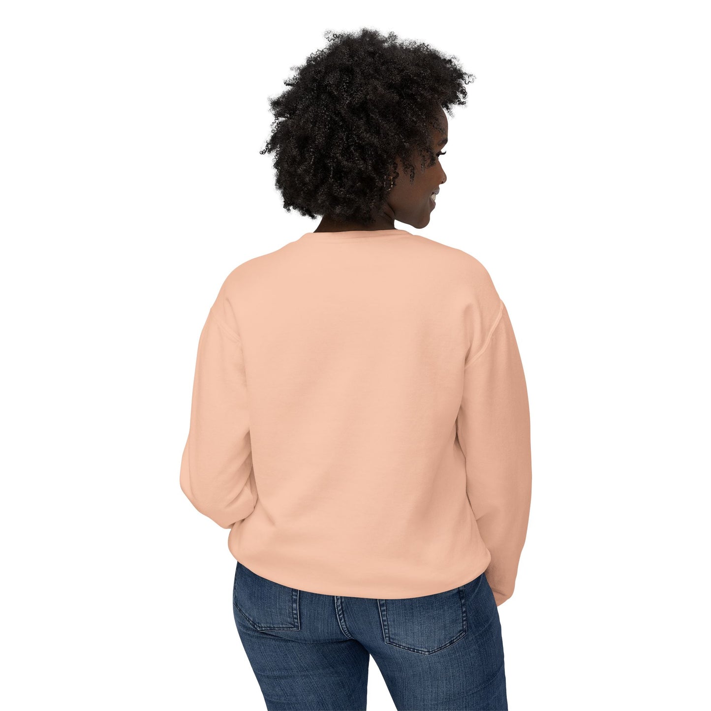 Valentines Day Lightweight Crewneck Sweatshirt, Hearts and Bows Print, Comfort Color Unisex Jumper, Valentine's Gift, Casual Pullover, Cozy