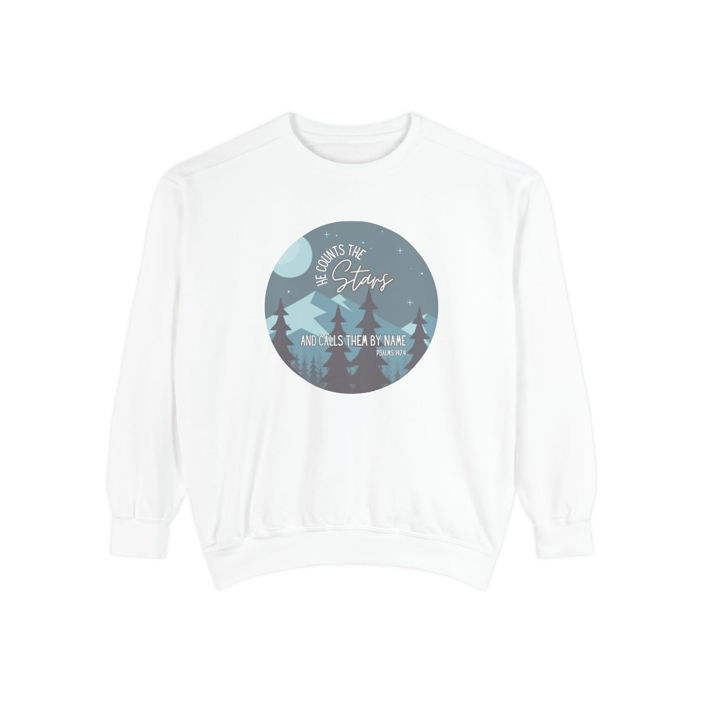 Starry Nights Sweatshirt - Scripture Shirt