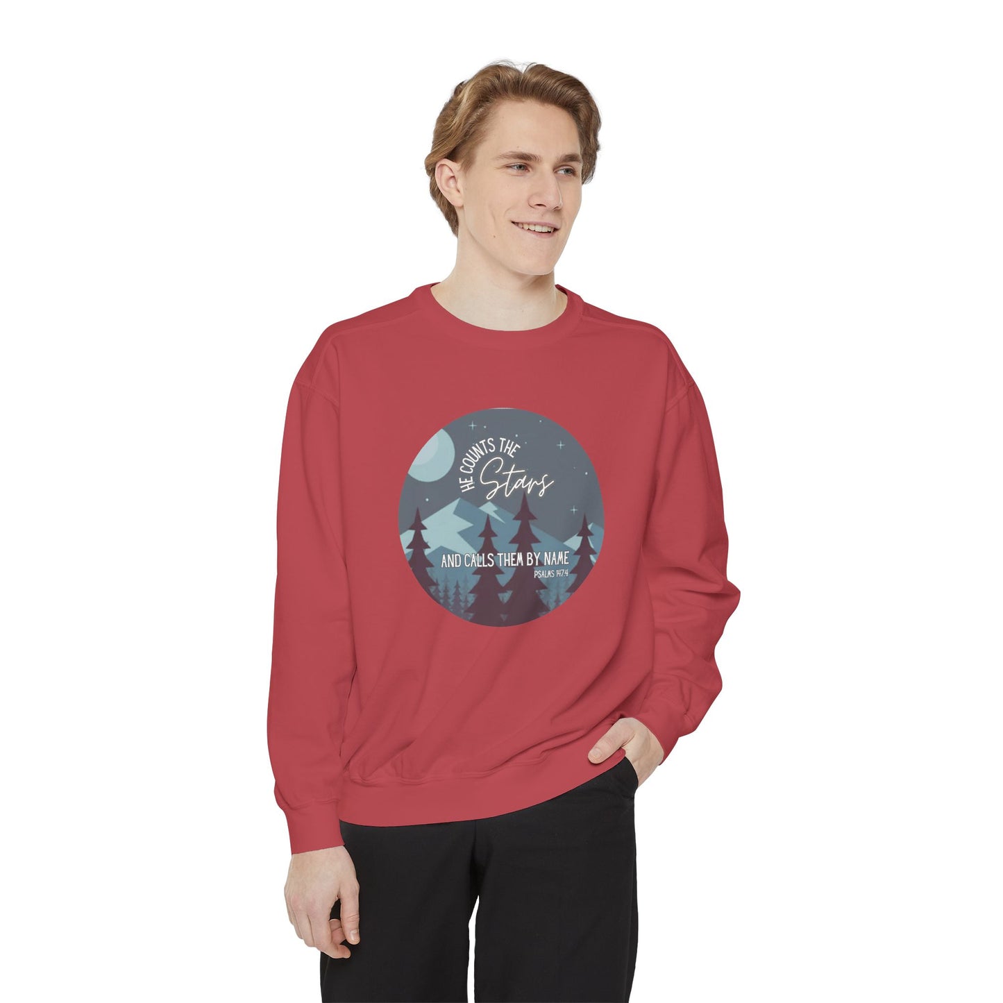 Starry Nights Sweatshirt - Scripture Shirt