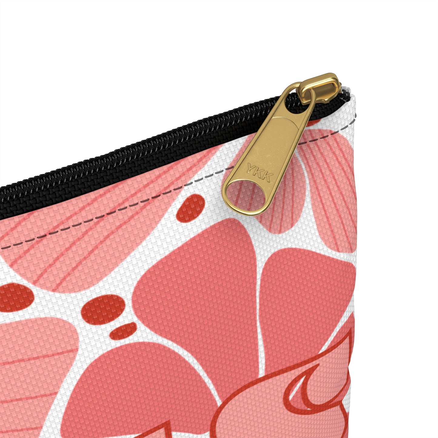 Charming Floral Retro Pencil Pouch - Enchanted Blooms - Perfect Back to School Accessory