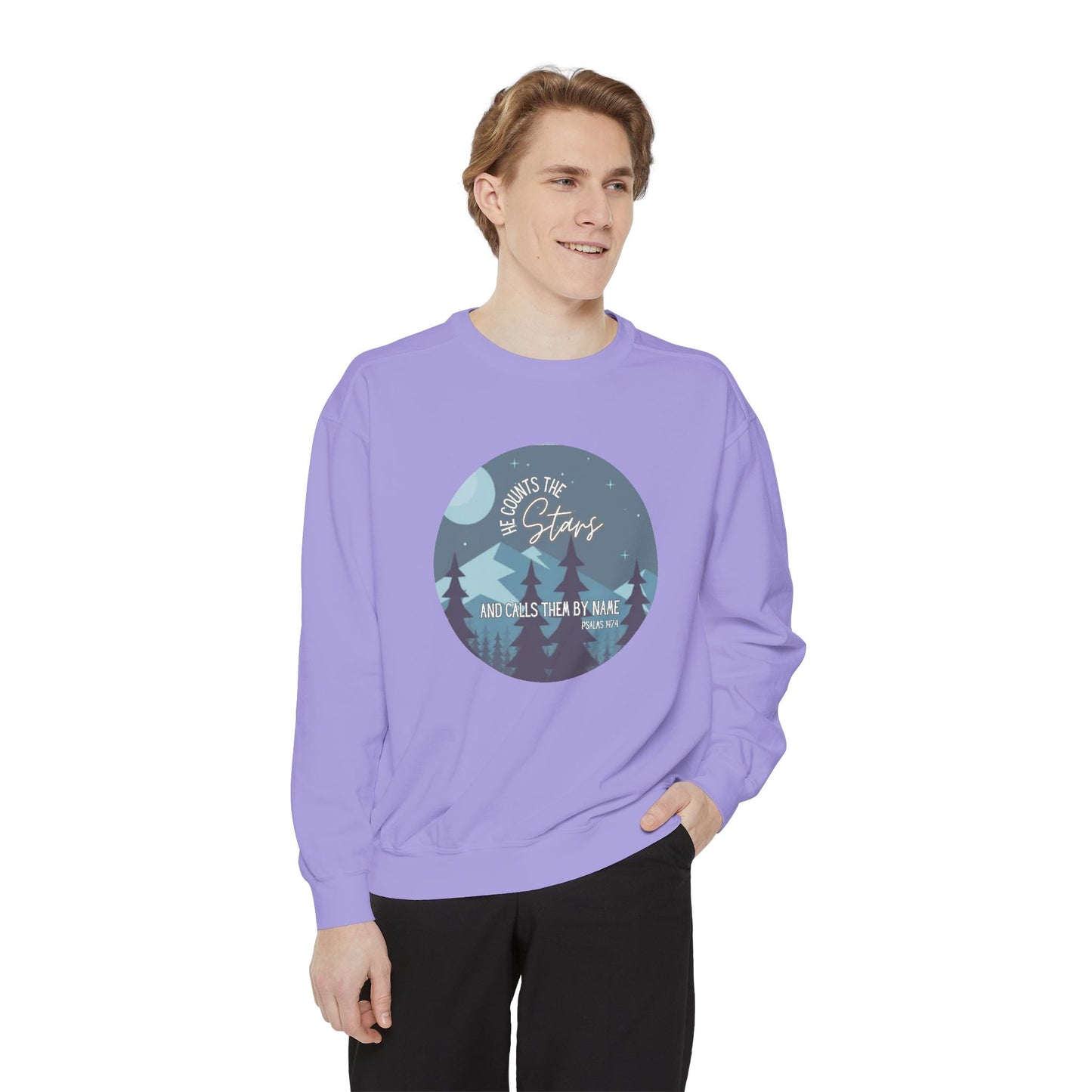 Starry Nights Sweatshirt - Scripture Shirt