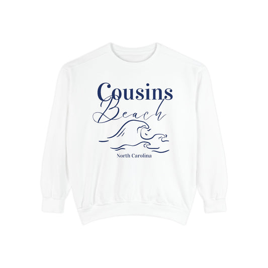 The Summer I Turned Pretty - Cousins Beach NC Comfort Color Sweatshirt - Coastal Charm - Book Lovers Sweatshirt - TV Theme Shirt