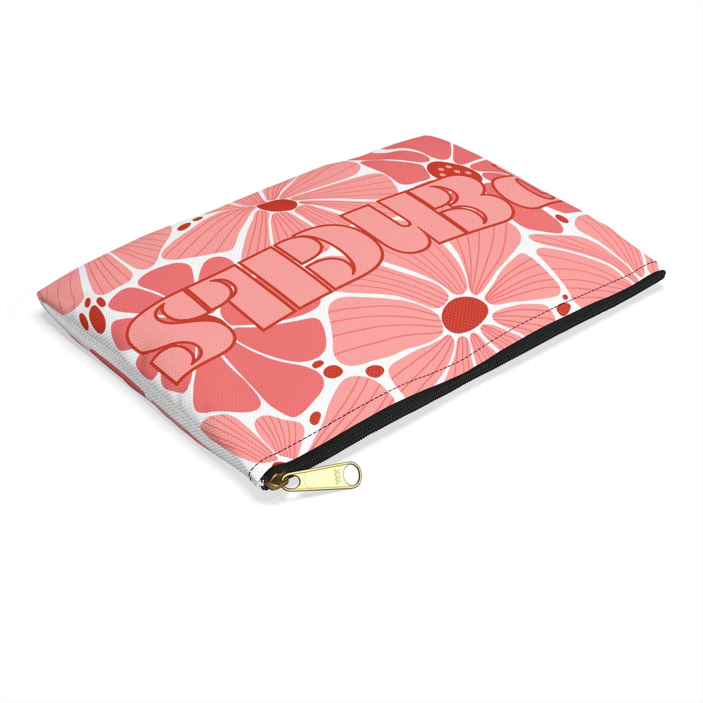 Charming Floral Retro Pencil Pouch - Enchanted Blooms - Perfect Back to School Accessory