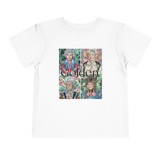 Glamorous Golden Girls Toddler Short Sleeve Tee