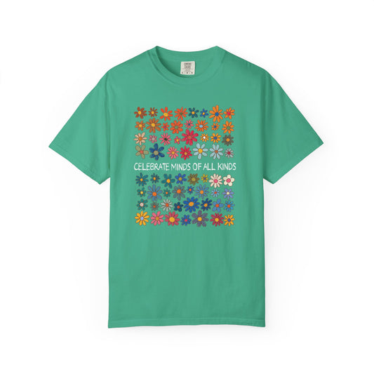 Neurodiversity Awareness T-shirt, Autism Acceptance Shirt, Unisex Tee, Comfort Color Top, Autism Community Apparel