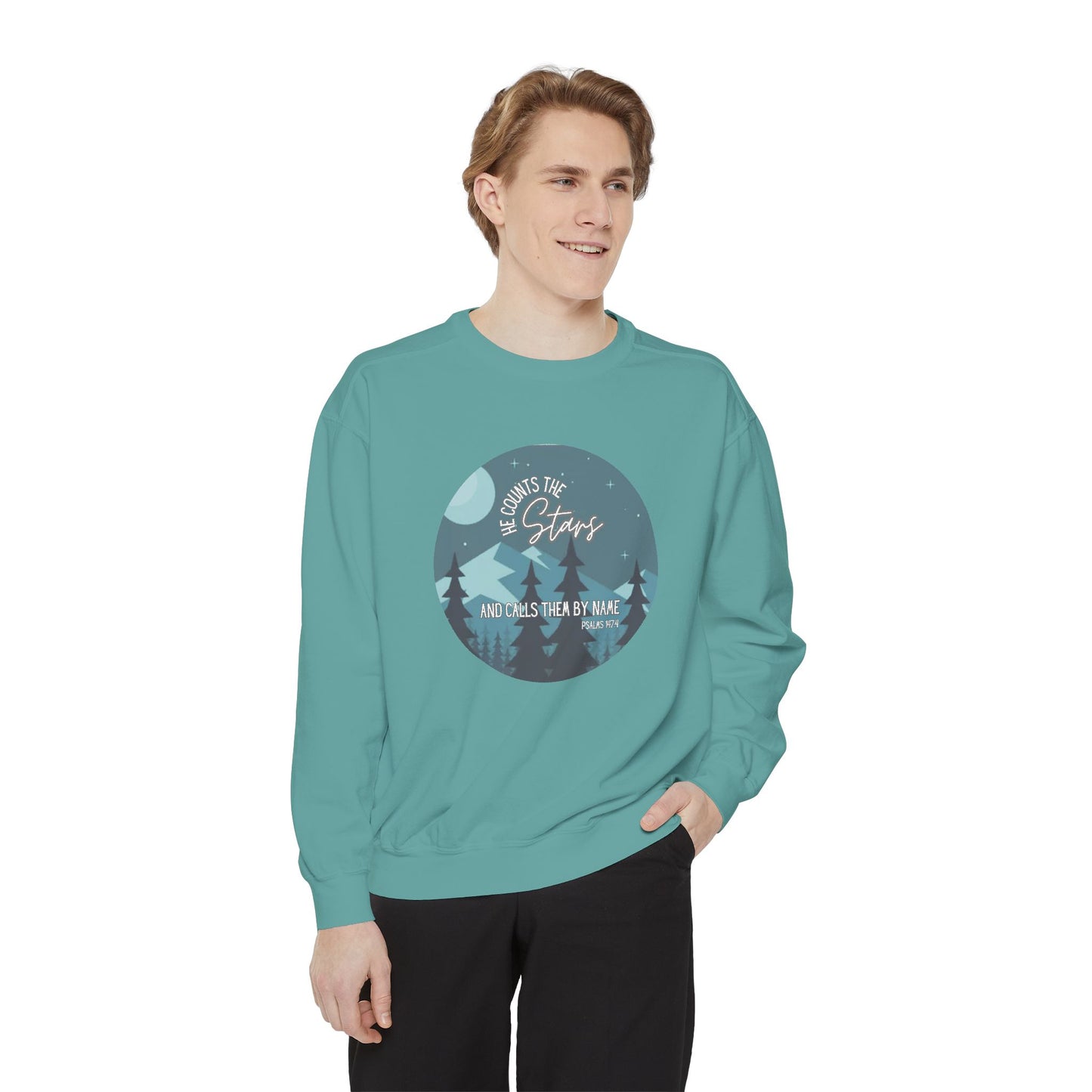 Starry Nights Sweatshirt - Scripture Shirt