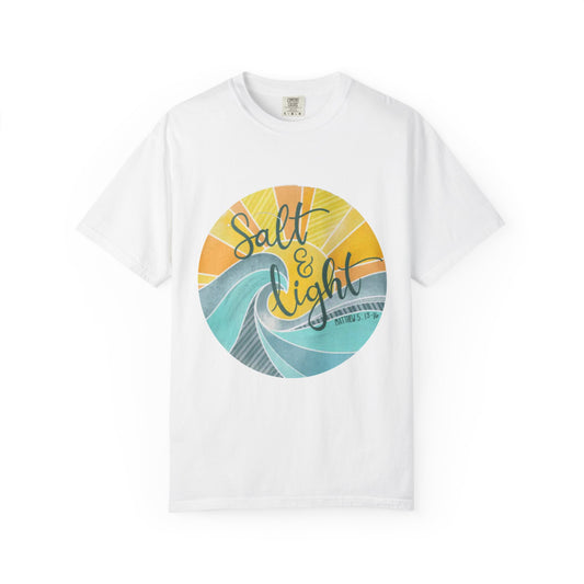 Christian TShirt; Salt and Life; Bible Verse Tee; Women's Faith; Christ like apparel; Hope; Love; Spiritual shirt; Let your light shine