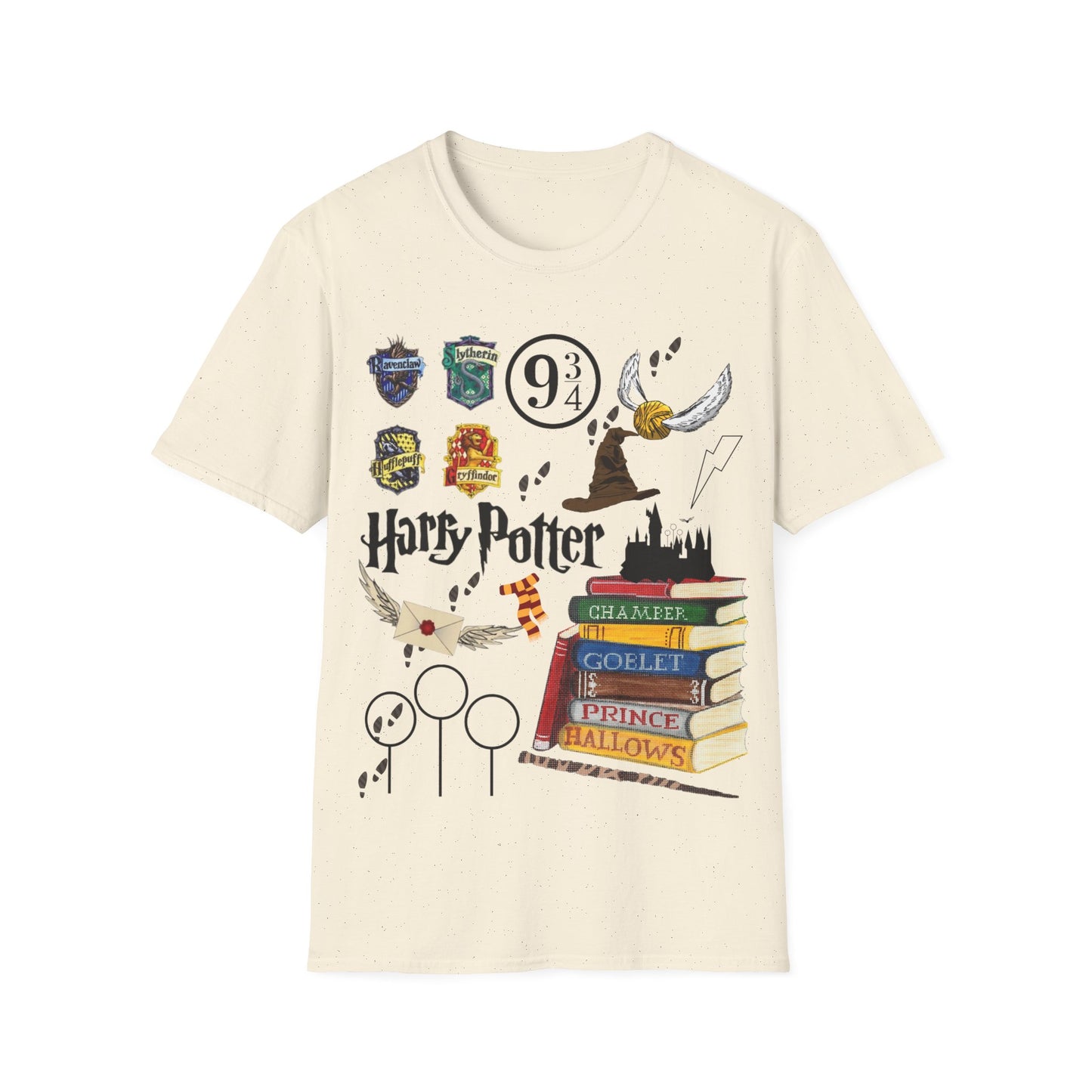 Harry Potter tshirt; mischief managed; Hogwarts; Potterhead; Gryffindor, Slytherin, Hufflepuff, Ravenclaw;