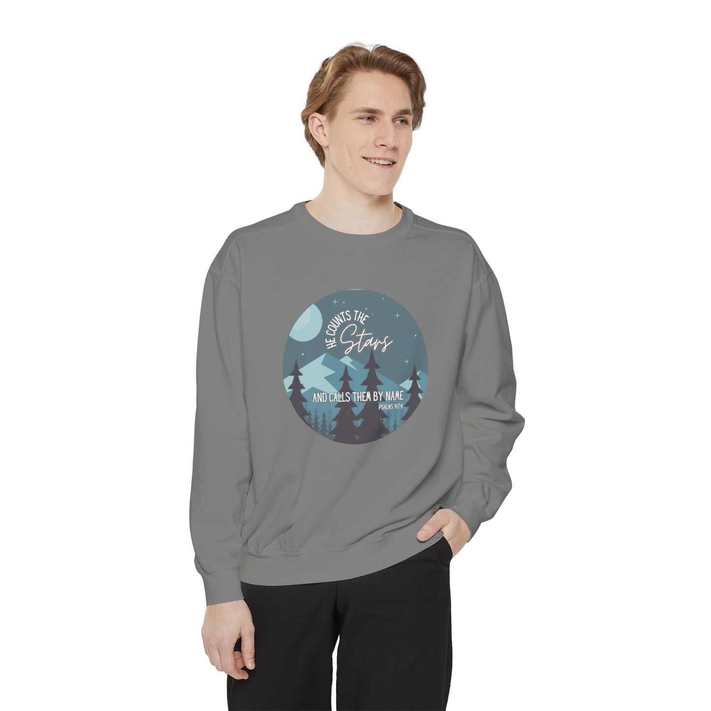 Starry Nights Sweatshirt - Scripture Shirt