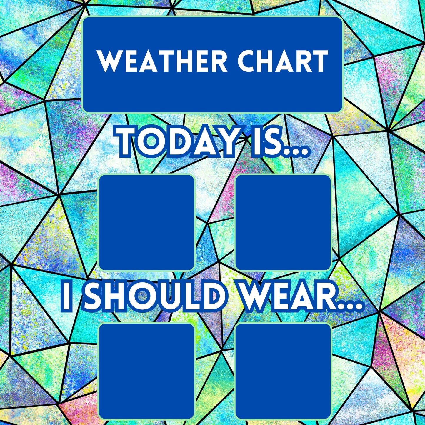 Printable Visual Schedule for Autism, Visual Schedule for Students, Visual Schedule for Home, Autism Learning, Feelings chart, Weather Chart