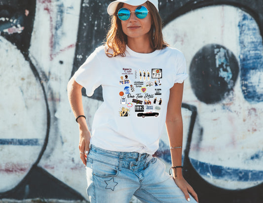 Tree Hill Ravens - Women's One Tree Hill Inspired TV Theme T-Shirt | TRIC, Clothes Over Bros; Trendy One Tree Hill T-Shirt for Women & Teens