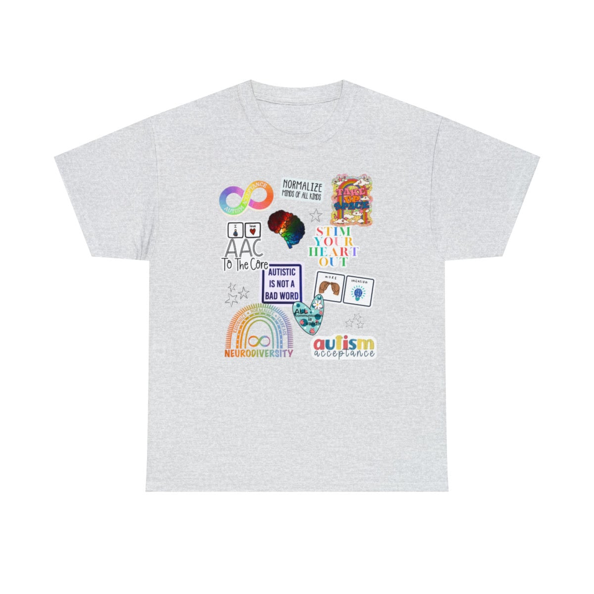 Autism Acceptance T-Shirt - Neurodiversity Advocate Tee for Women; Inclusion and Neurodiversity awareness; Teacher, mom, wife shirt