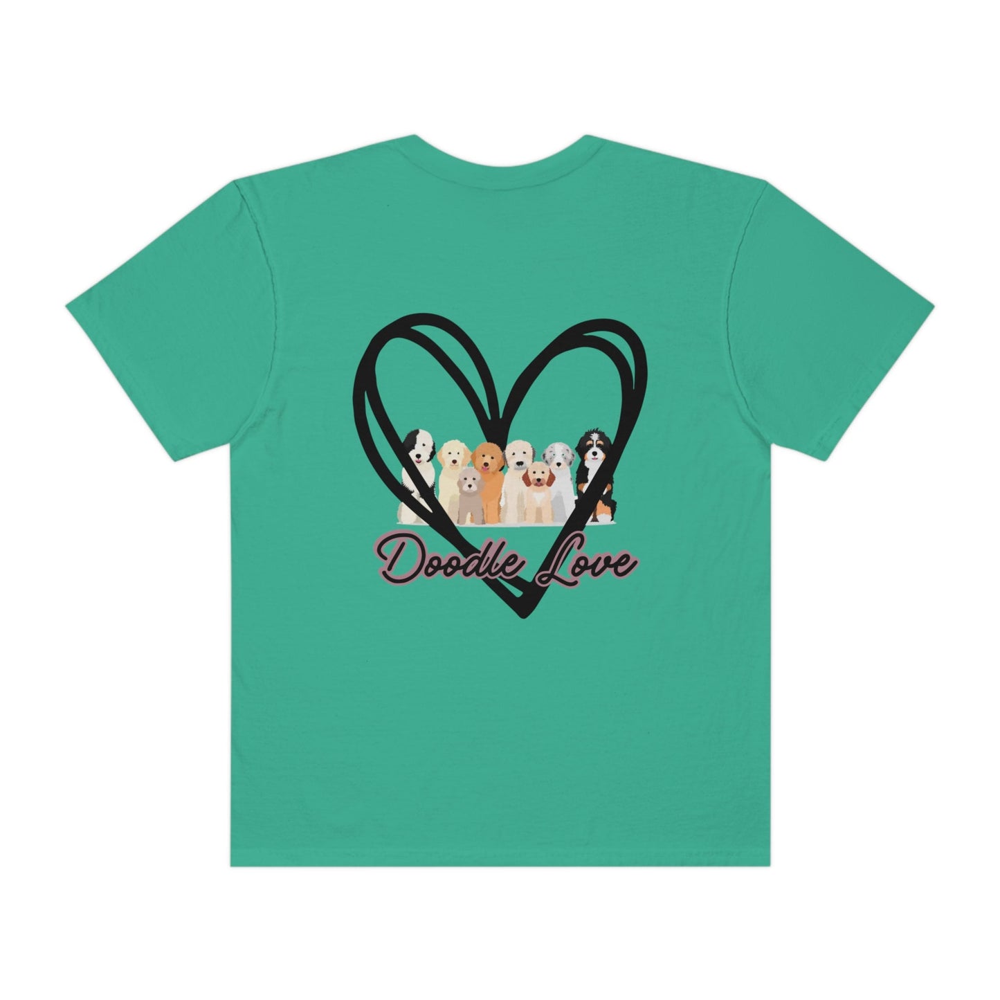 Golden Doodle Lover tshirt; doodle dog mom; I heart doodles; Dog mom shirt; Colorful animal tee; Womens tshirt;